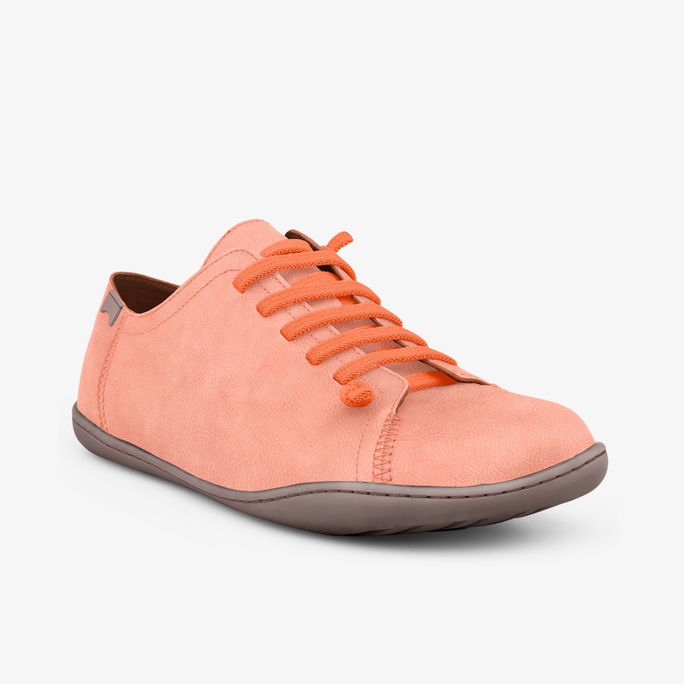 Camper Peu Light Orange - Camper Women's Casual Shoes ||0197-HVZDQ||